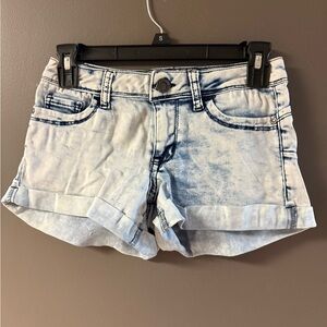 Hot Kiss Denim Blue Women's Shorts